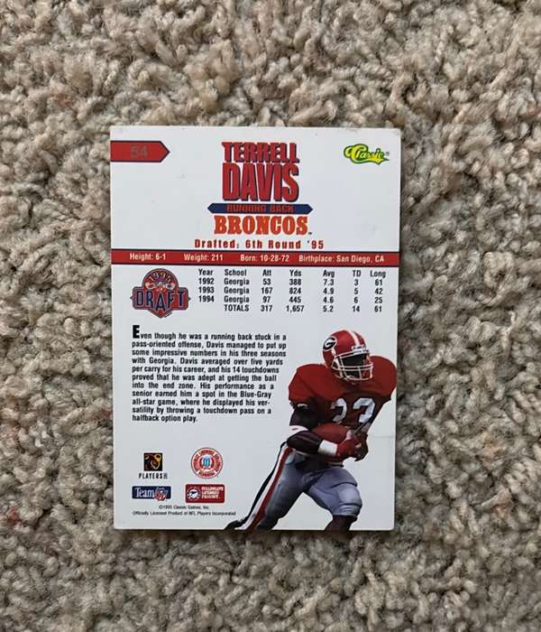Card back