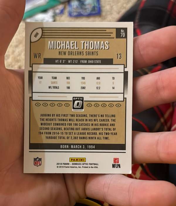 Card back