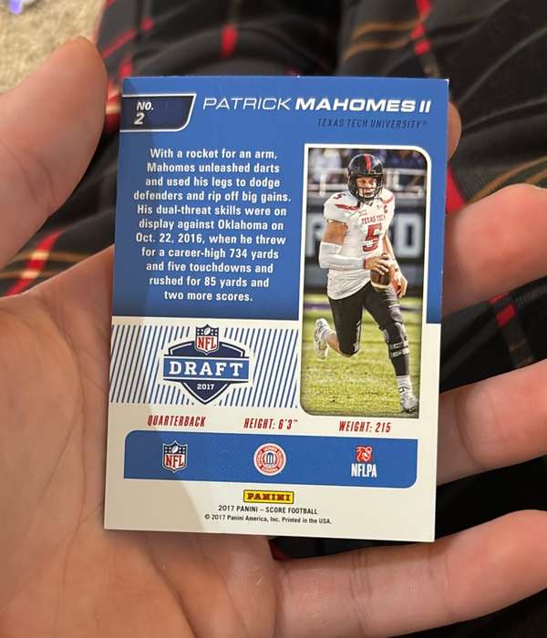 Card back