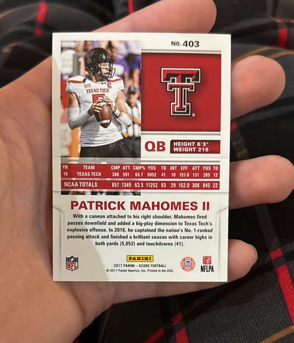 Card back