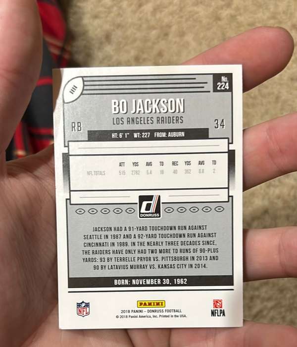 Card back