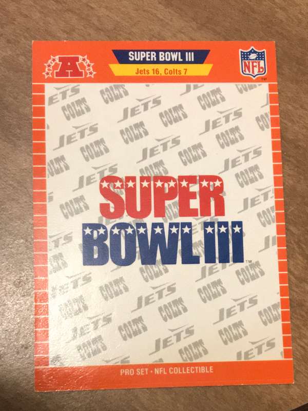 Super Bowl III SBIII