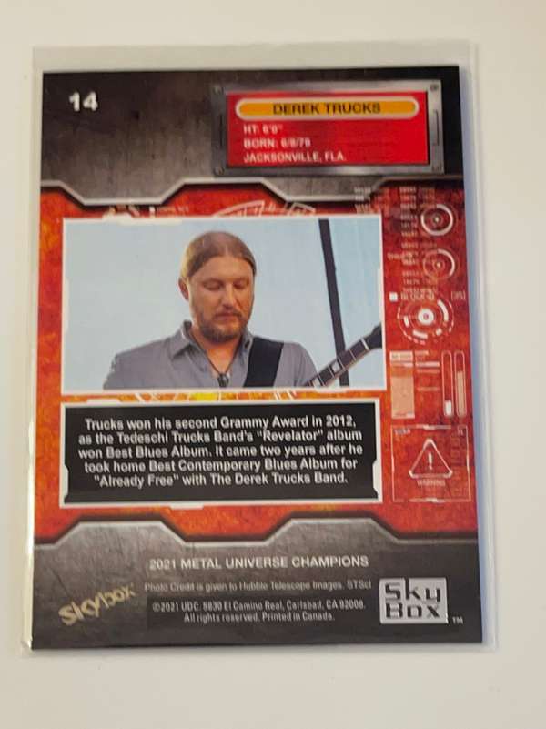 Card back