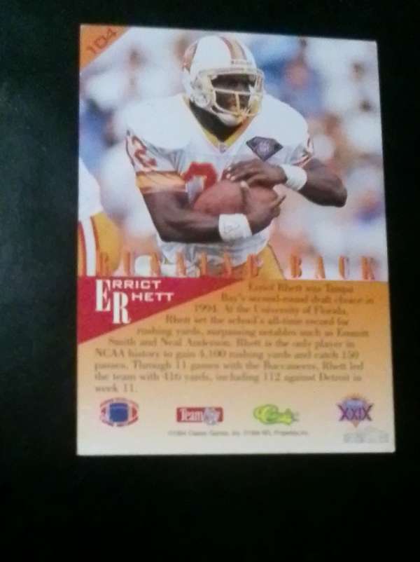 Card back