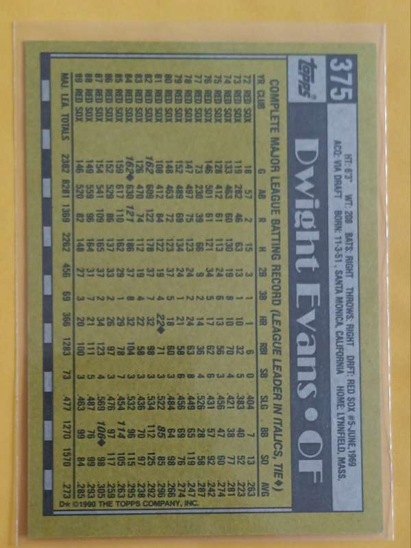 Card back