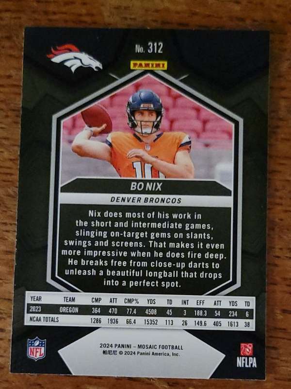 Card back