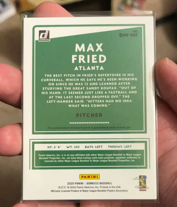 Card back