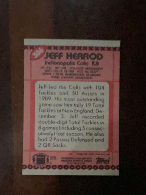 Card back