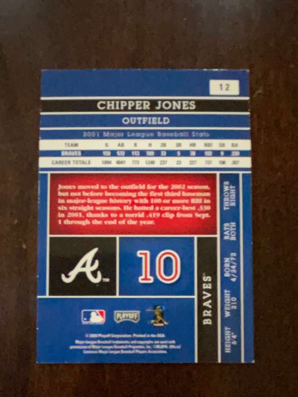 Card back