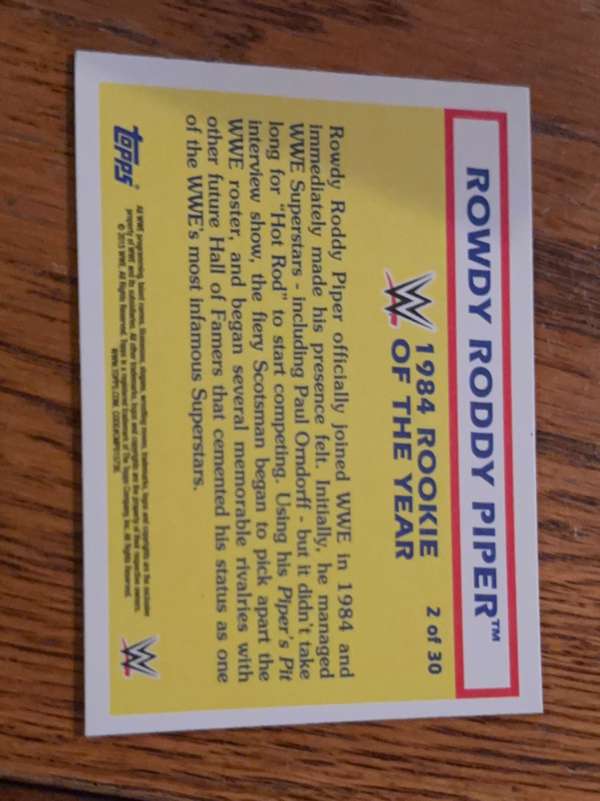 Card back