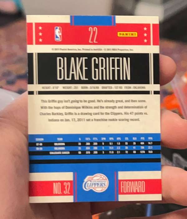 Card back