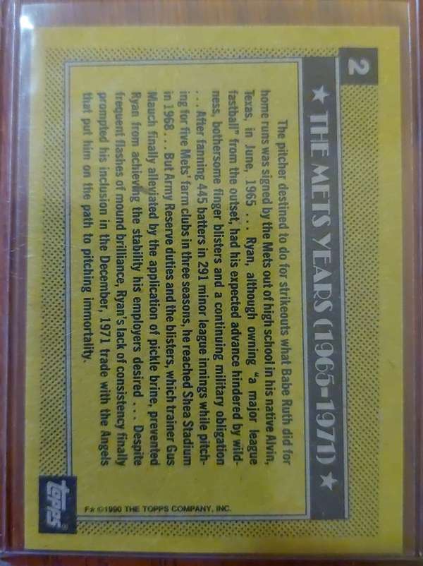 Card back