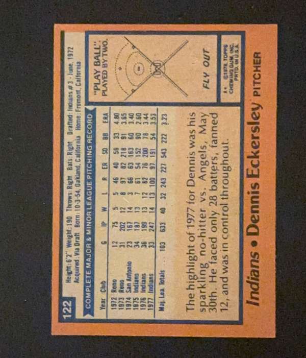 Card back