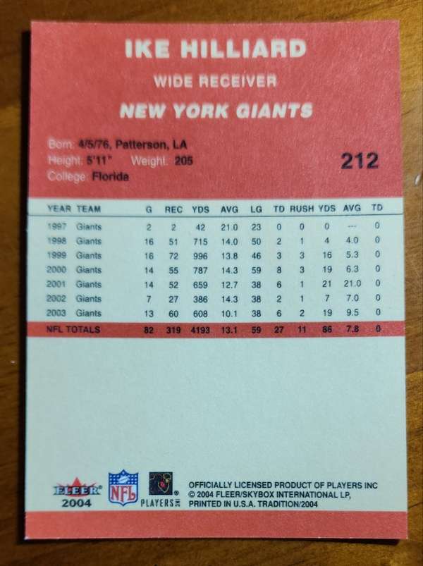 Card back