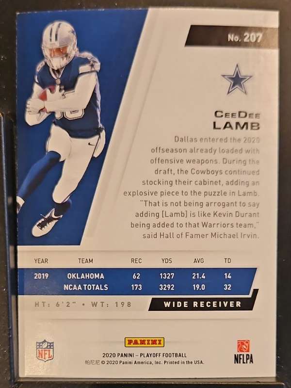 Card back