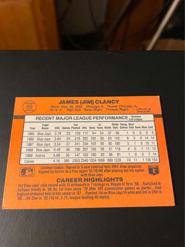 Card back
