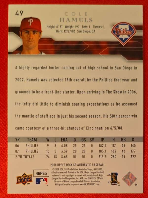Card back