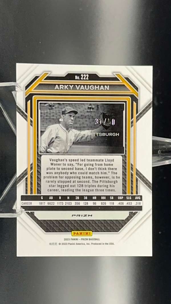 Card back